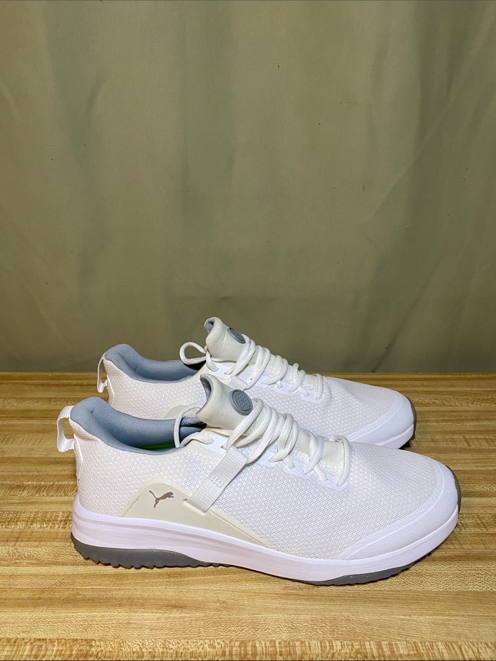 Puma Fusion EVO Golf Shoes PWRStrap Fit System Spikeless Mens 10.5